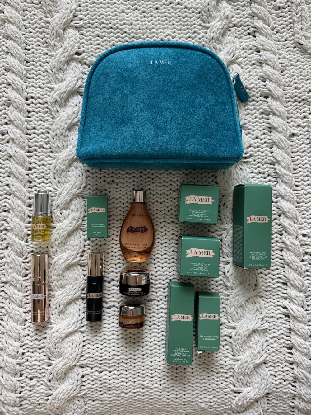 13 Piece La Mer Travel Set